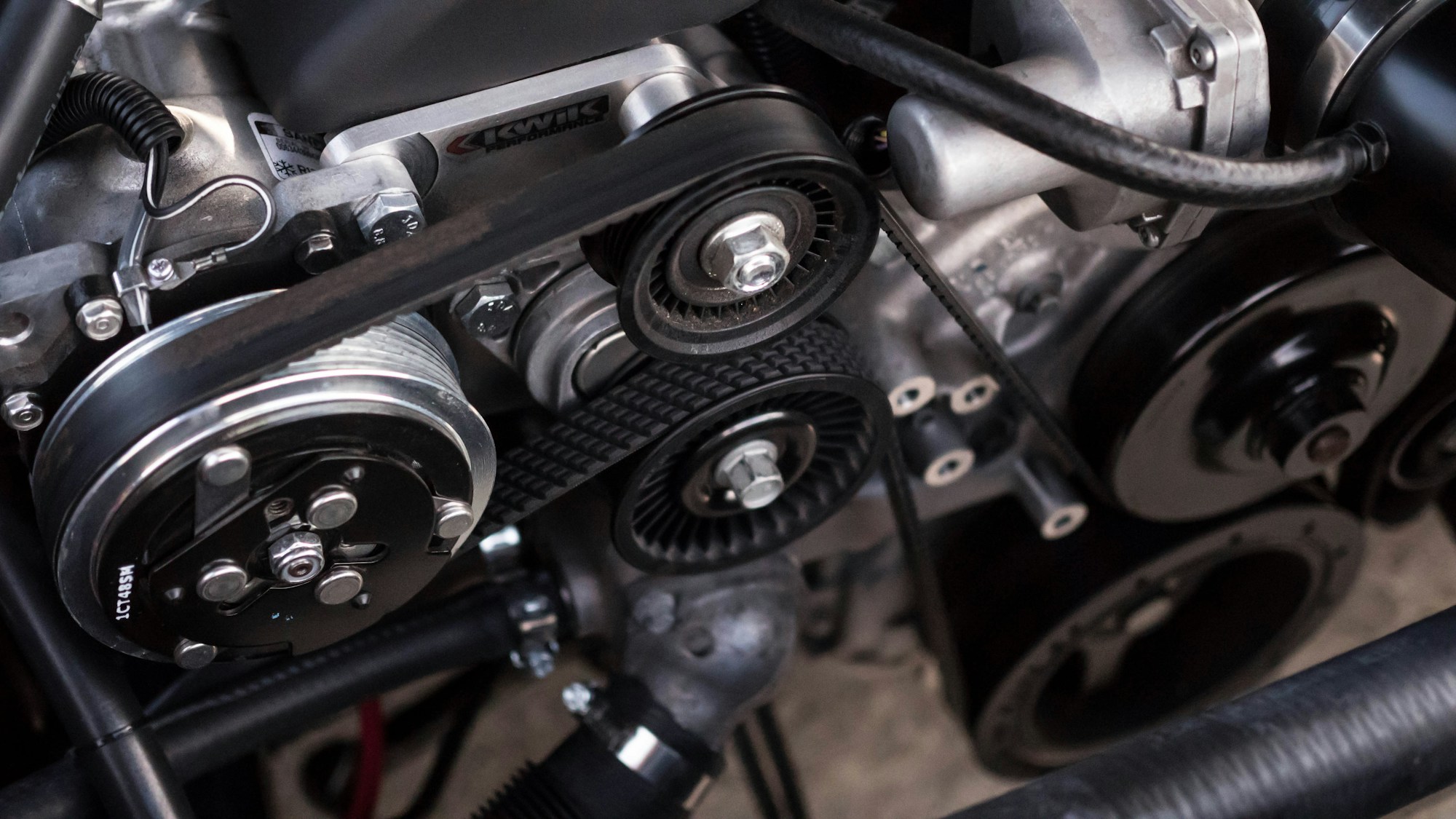 Under the bonnet — representative automotive photography